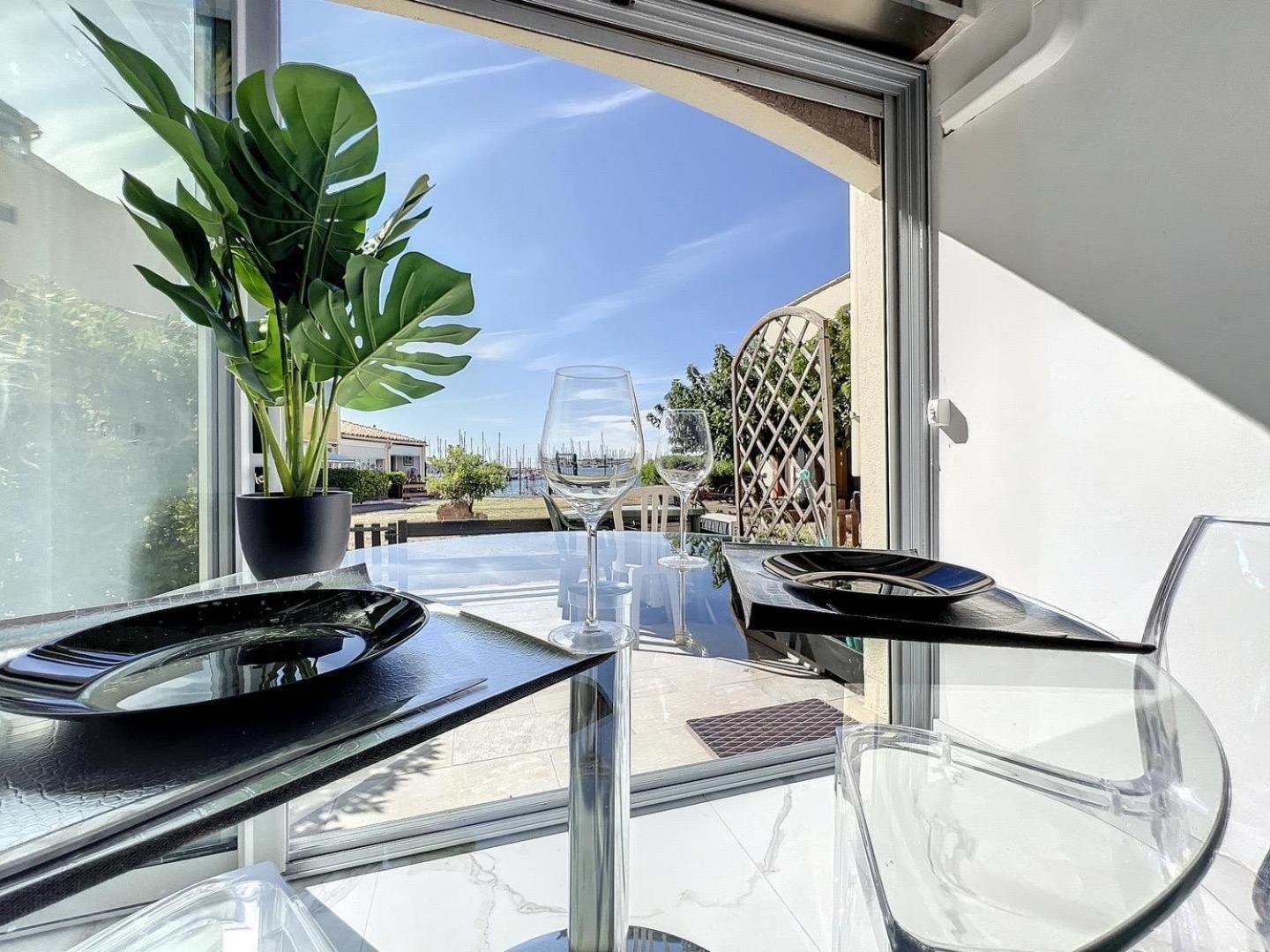Studio Prestige Avec Terrasse, Ile Des Pecheurs, Vue Port Agde Eksteriør bilde